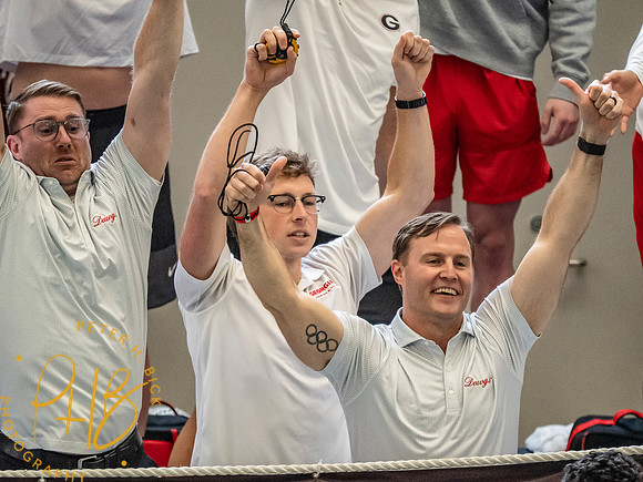 georgia-coaches-cheering- 2026 Men's NCAA S&D Chps. 0349-Edit
