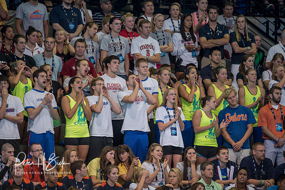 Swimmer Crowd 2012 Trials 2255