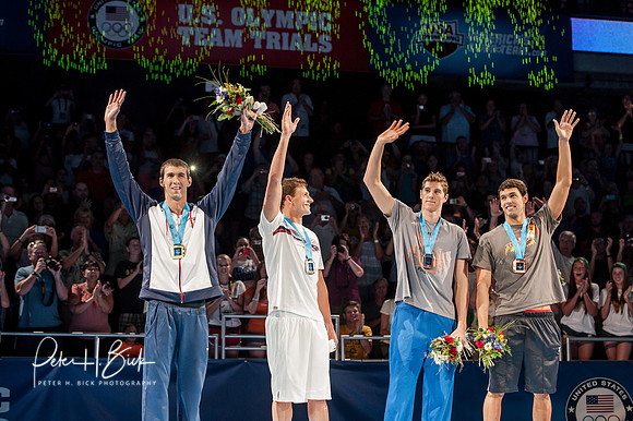 Phelps, Lochte, Dwyer, Berens 2012 Trials 3666